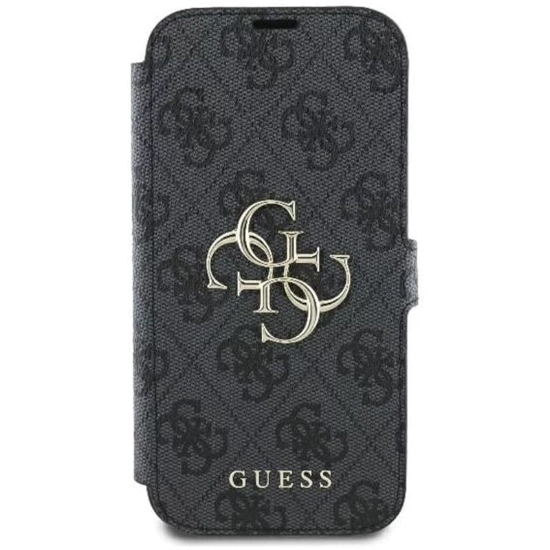 Husa pentru Apple iPhone 16 Pro Max, Guess, 4G Book, Neagra