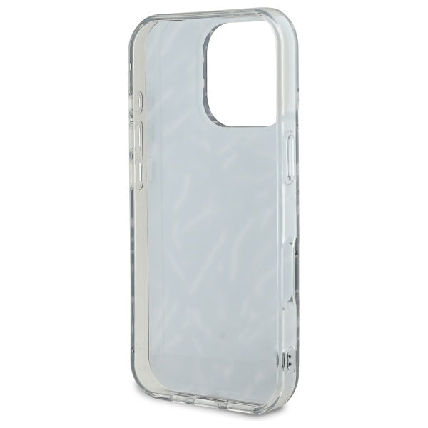 Husa pentru Apple iPhone 16 Pro Max, Karl Lagerfeld, Zebra with Cord Strap, Mov