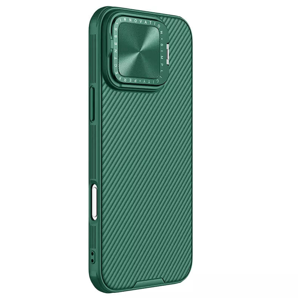 Husa pentru Apple iPhone 16 Pro Max, Nillkin, CamShield Prop, Verde