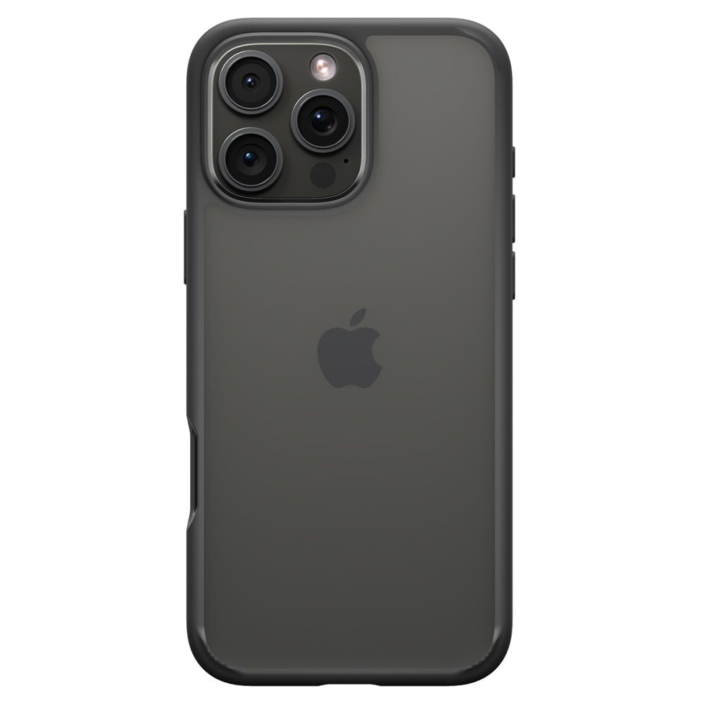 Husa pentru Apple iPhone 16 Pro Max, Spigen, Ultra Hybrid, Neagra Mata ACS07996