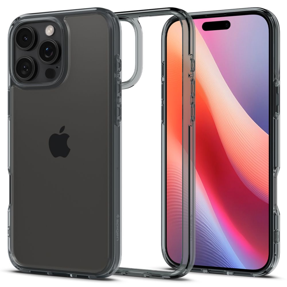Husa pentru Apple iPhone 16 Pro Max, Spigen, Ultra Hybrid, Fumurie ACS07994