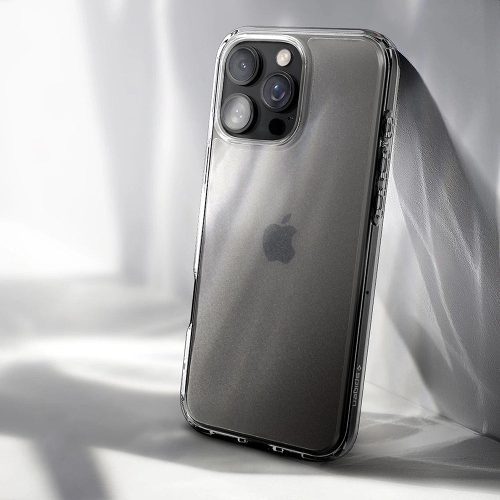 Husa pentru Apple iPhone 16 Pro Max, Spigen, Ultra Hybrid, Transparenta Satinata ACS07993
