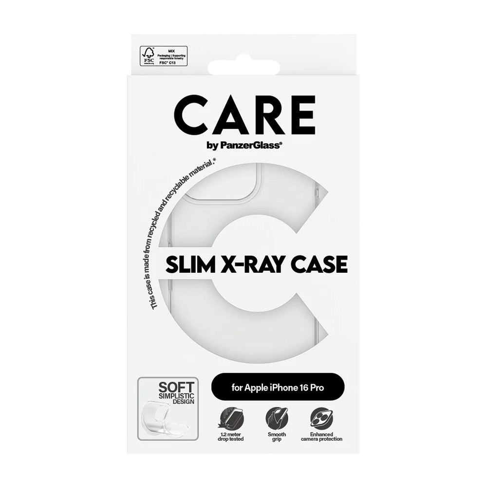 Husa pentru Apple iPhone 16 Pro, PanzerGlass, Care Fashionable, Transparenta