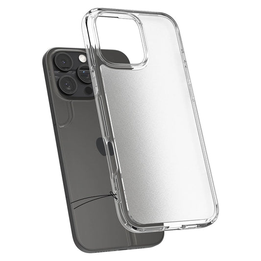 Husa pentru Apple iPhone 16 Pro, Spigen, Ultra Hybrid, Transparenta Satinata ACS08122