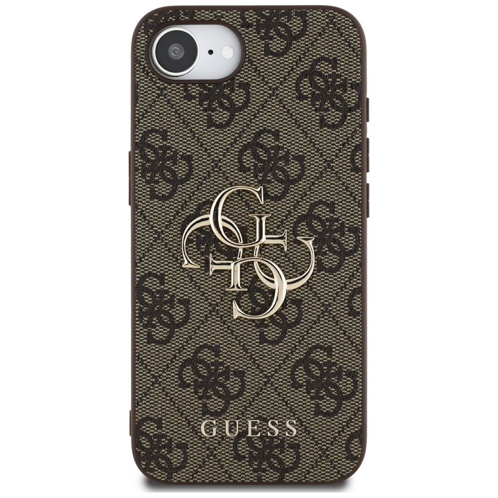 Husa pentru Apple iPhone 17e / 16e, Guess, 4G Big Logo, Neagra
