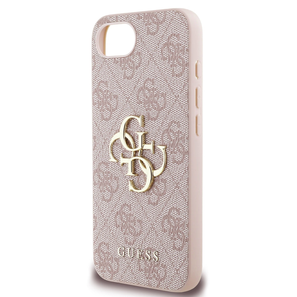 Husa pentru Apple iPhone 17e / 16e, Guess, 4G Big Logo, Roz