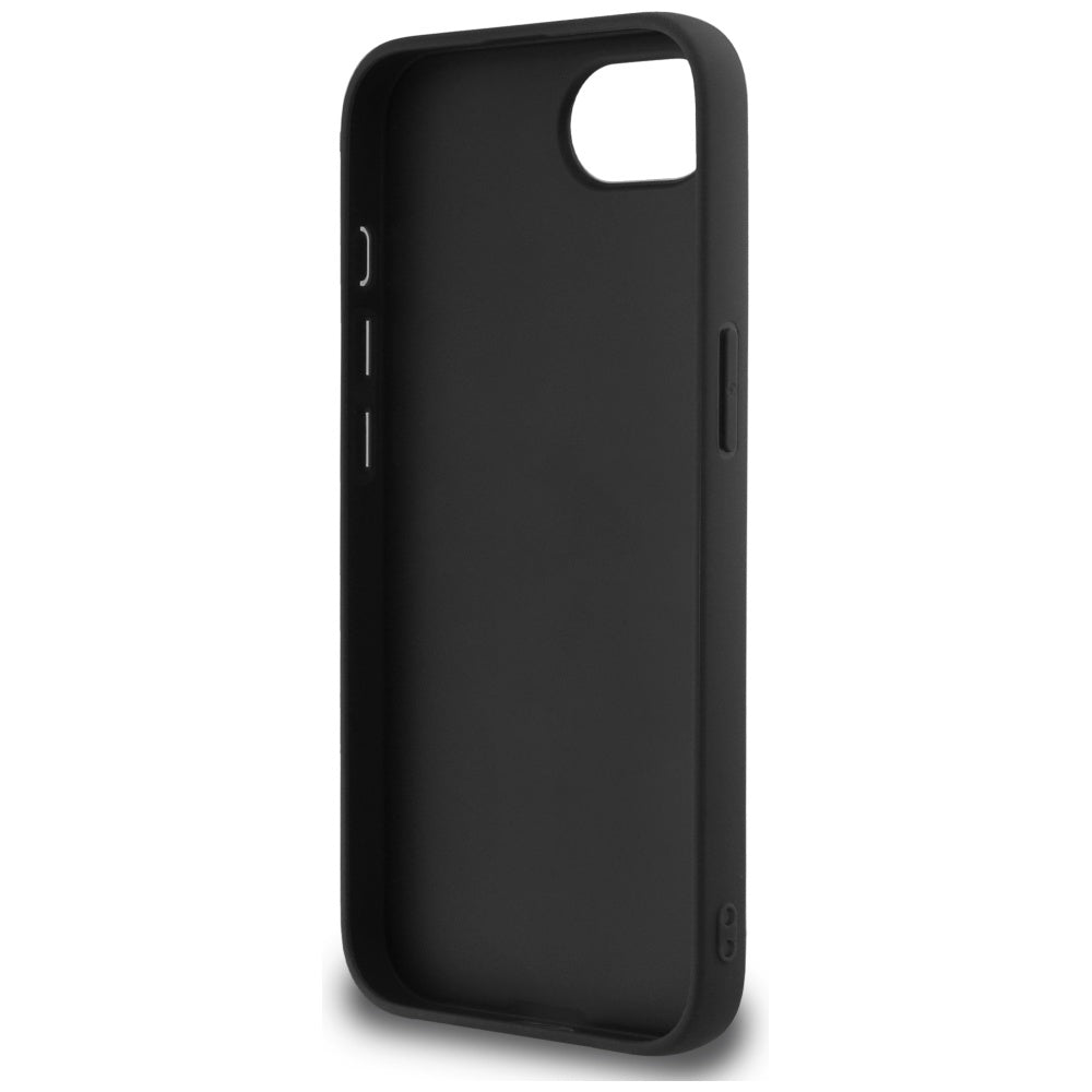 Husa pentru Apple iPhone 17e / 16e, Guess, Fixed Glitter Big 4G, Neagra