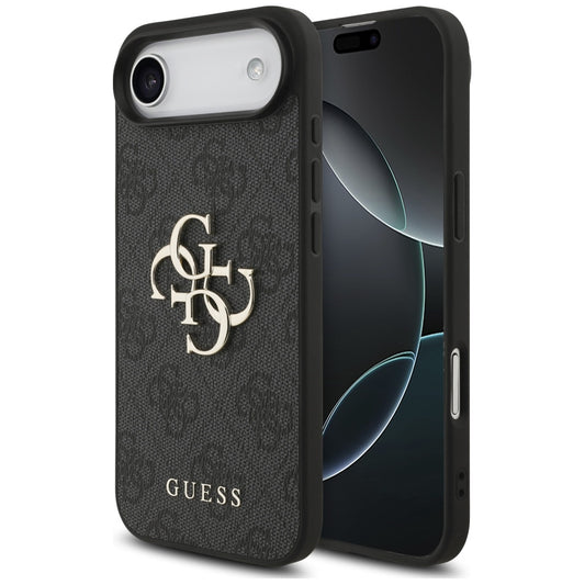 Husa pentru Apple iPhone 17 Air, Guess, 4G Big Logo, Neagra