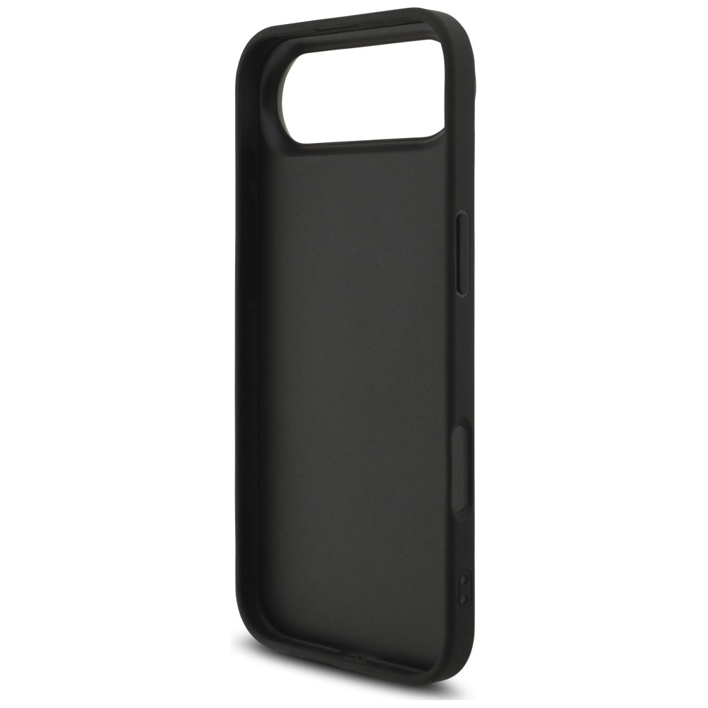 Husa pentru Apple iPhone 17 Air, Guess, 4G Classic Logo with Strap, Neagra