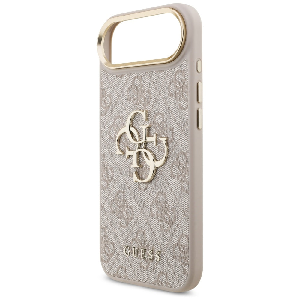 Husa pentru Apple iPhone 17 Air, Guess, Big 4G Logo Classic, Roz Aurie