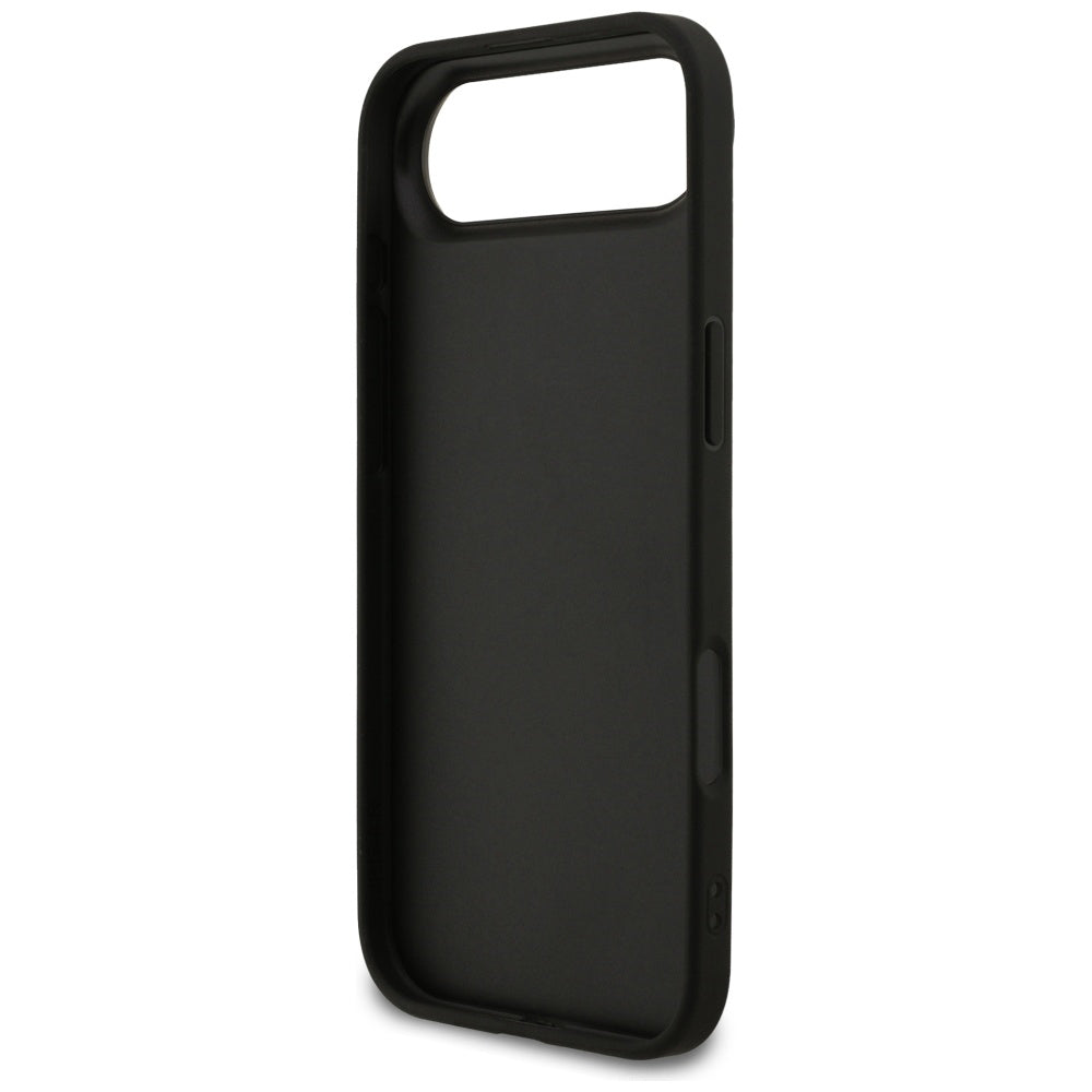 Husa pentru Apple iPhone 17 Air, Guess, Fixed Glitter Big 4G, Neagra