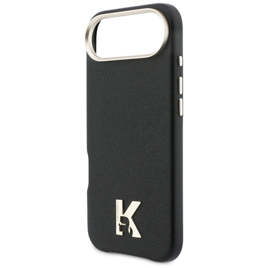 Husa pentru Apple iPhone 17 Air, Karl Lagerfeld, Karl Head Logo, Neagra