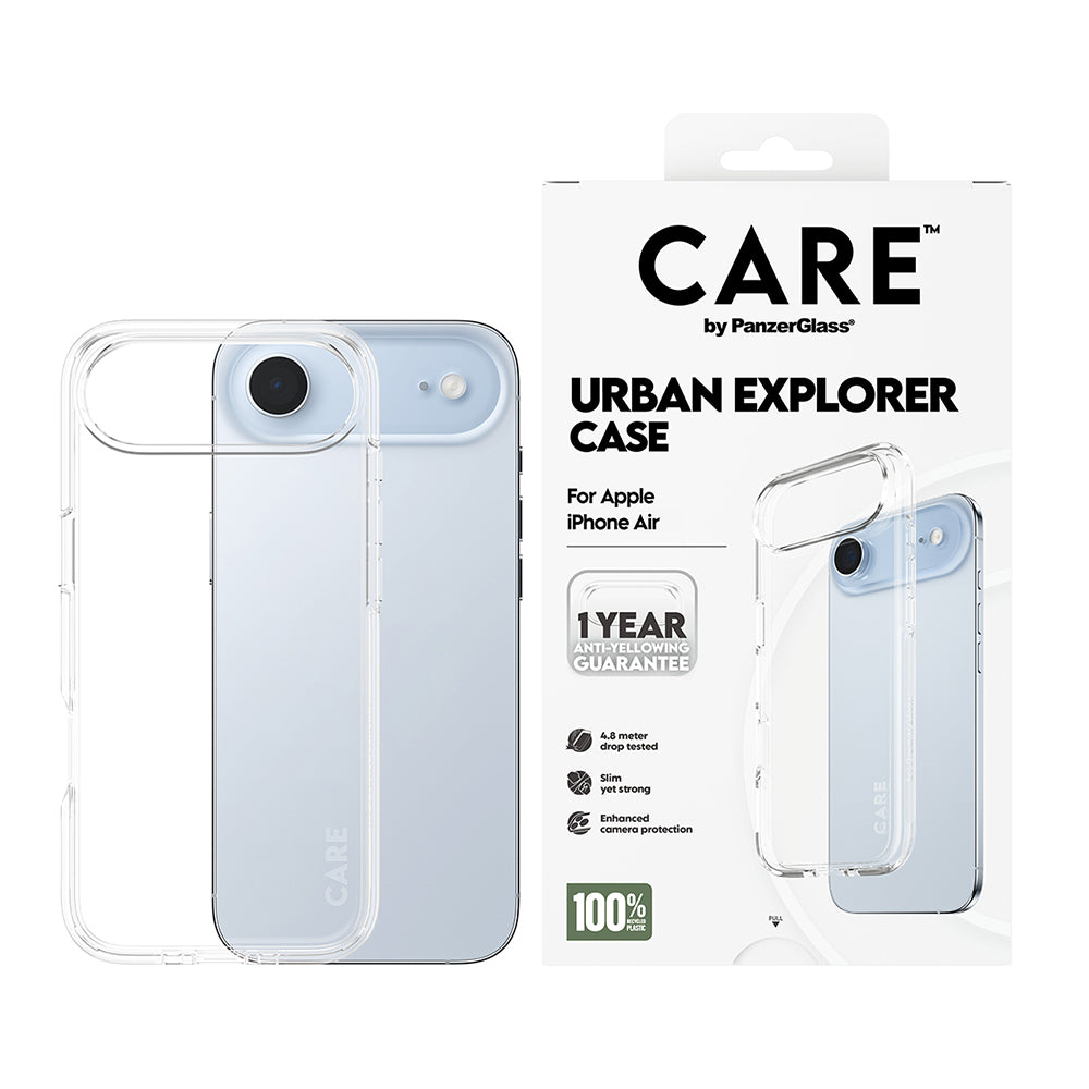 Husa pentru Apple iPhone 17 Air, PanzerGlass, Care Urban Explorer, Transparenta