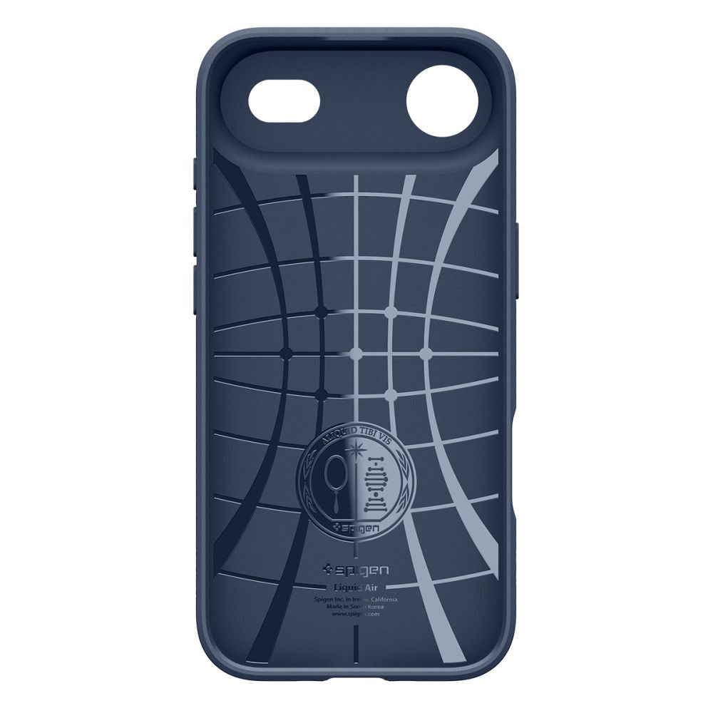 Husa pentru Apple iPhone 17 Air, Spigen, Liquid Air, Bleumarin ACS10303