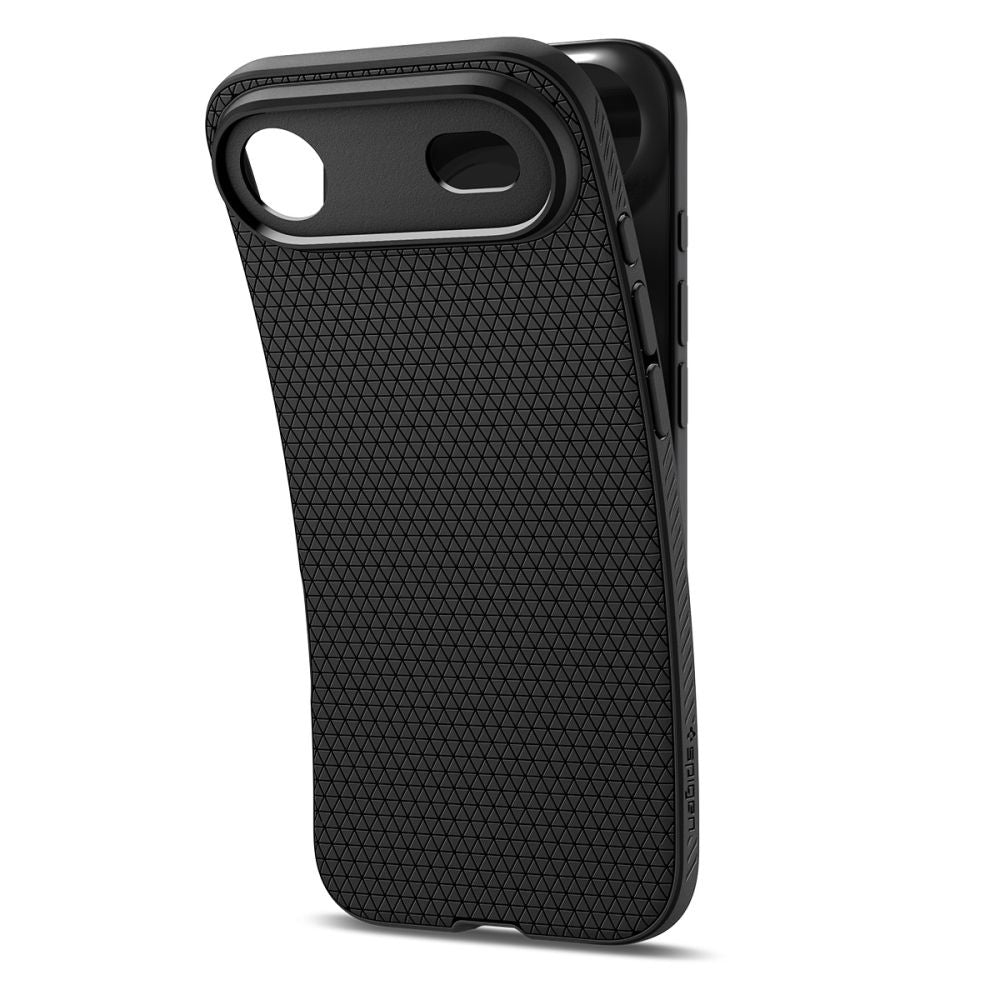 Husa pentru Apple iPhone 17 Air, Spigen, Liquid Air, Neagra Mata ACS10302
