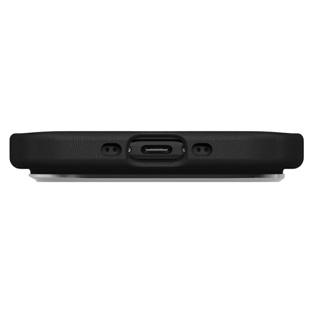 Husa pentru Apple iPhone 17 Air, UNIQ, Lyden Leatherette, Neagra