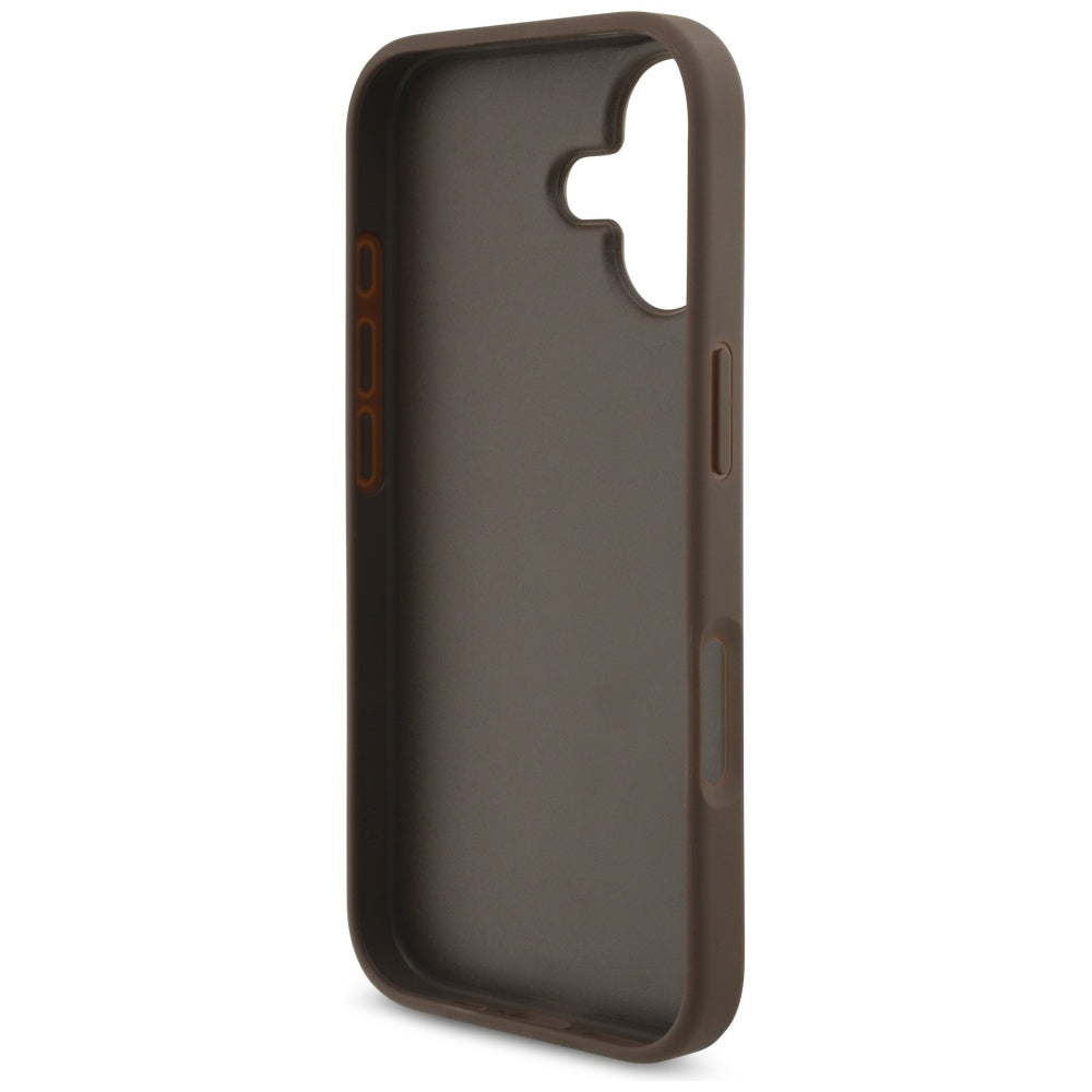 Husa pentru Apple iPhone 17, Guess, 4G Big Logo, Maro