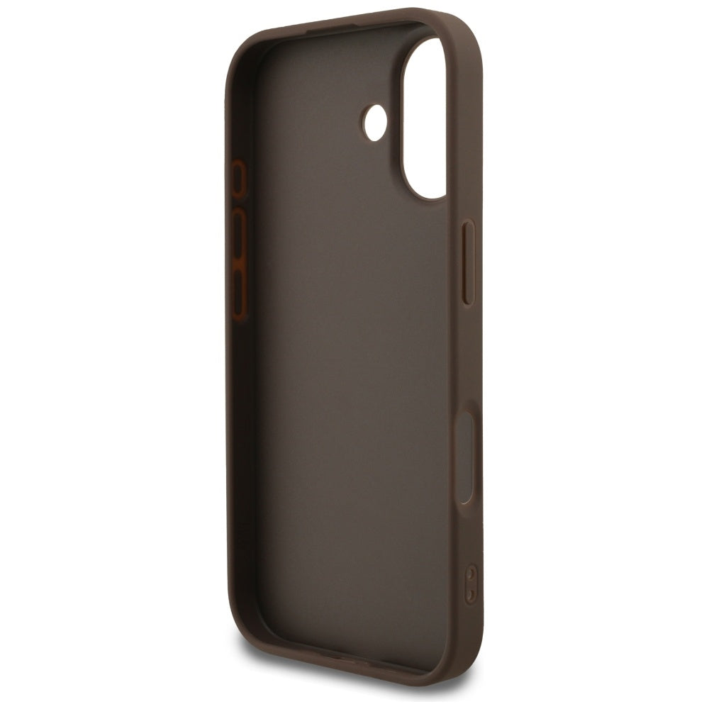 Husa pentru Apple iPhone 17, Guess, 4G Classic, Maro