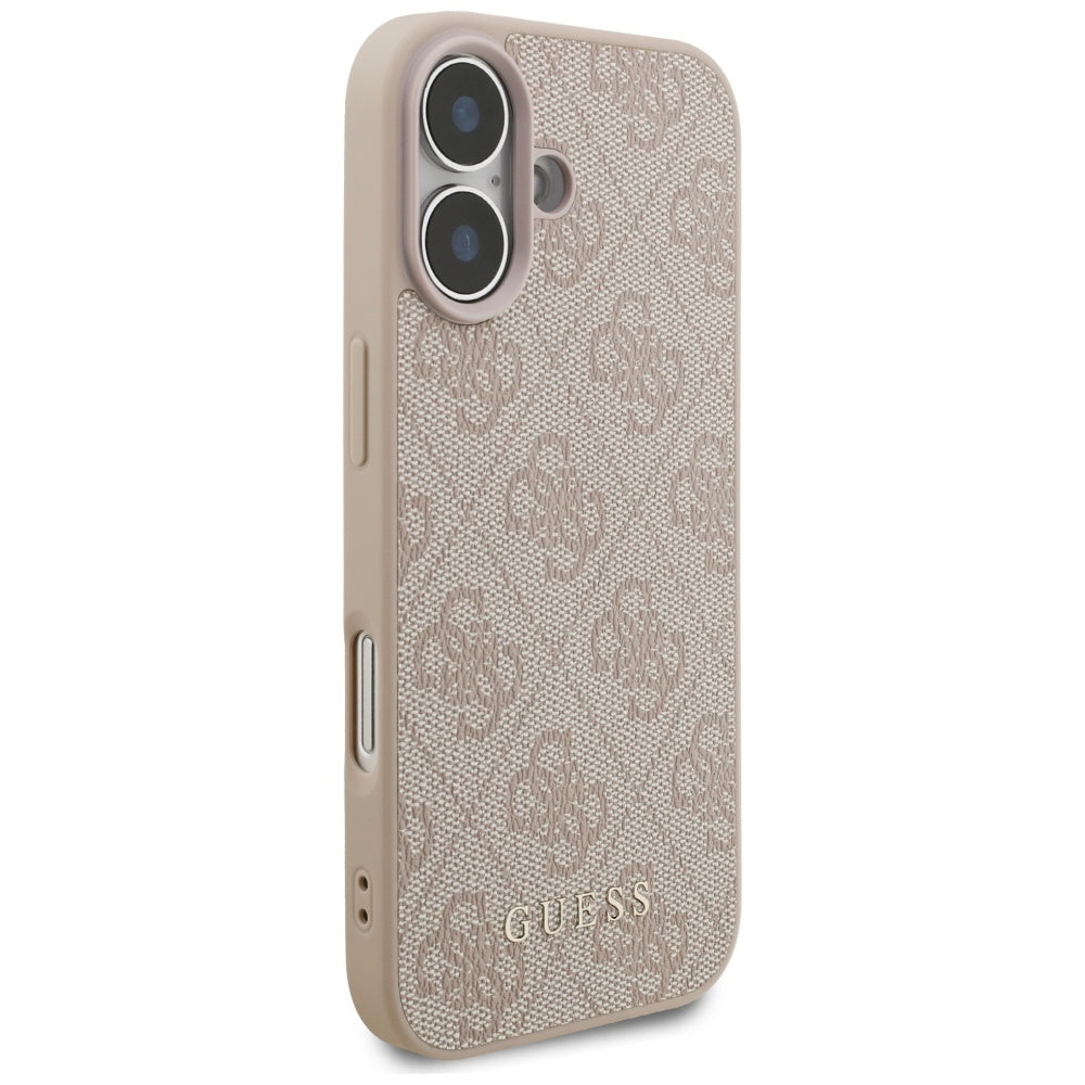 Husa pentru Apple iPhone 17, Guess, 4G Classic, Roz