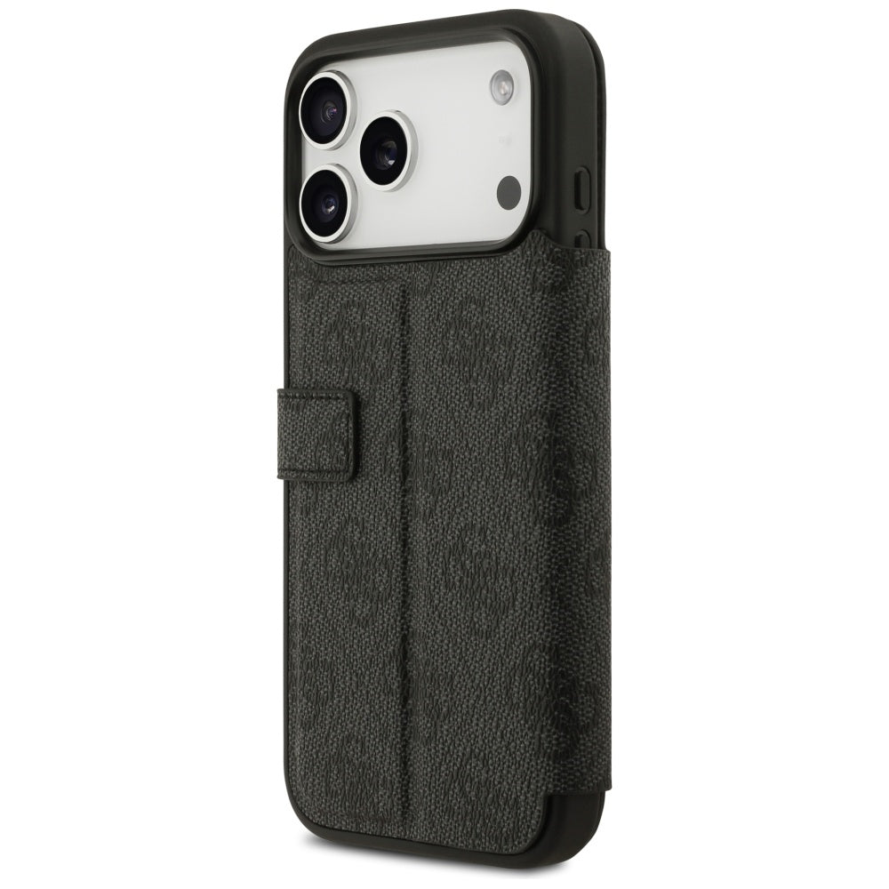Husa pentru Apple iPhone 17, Guess, 4G Metal Logo, Neagra