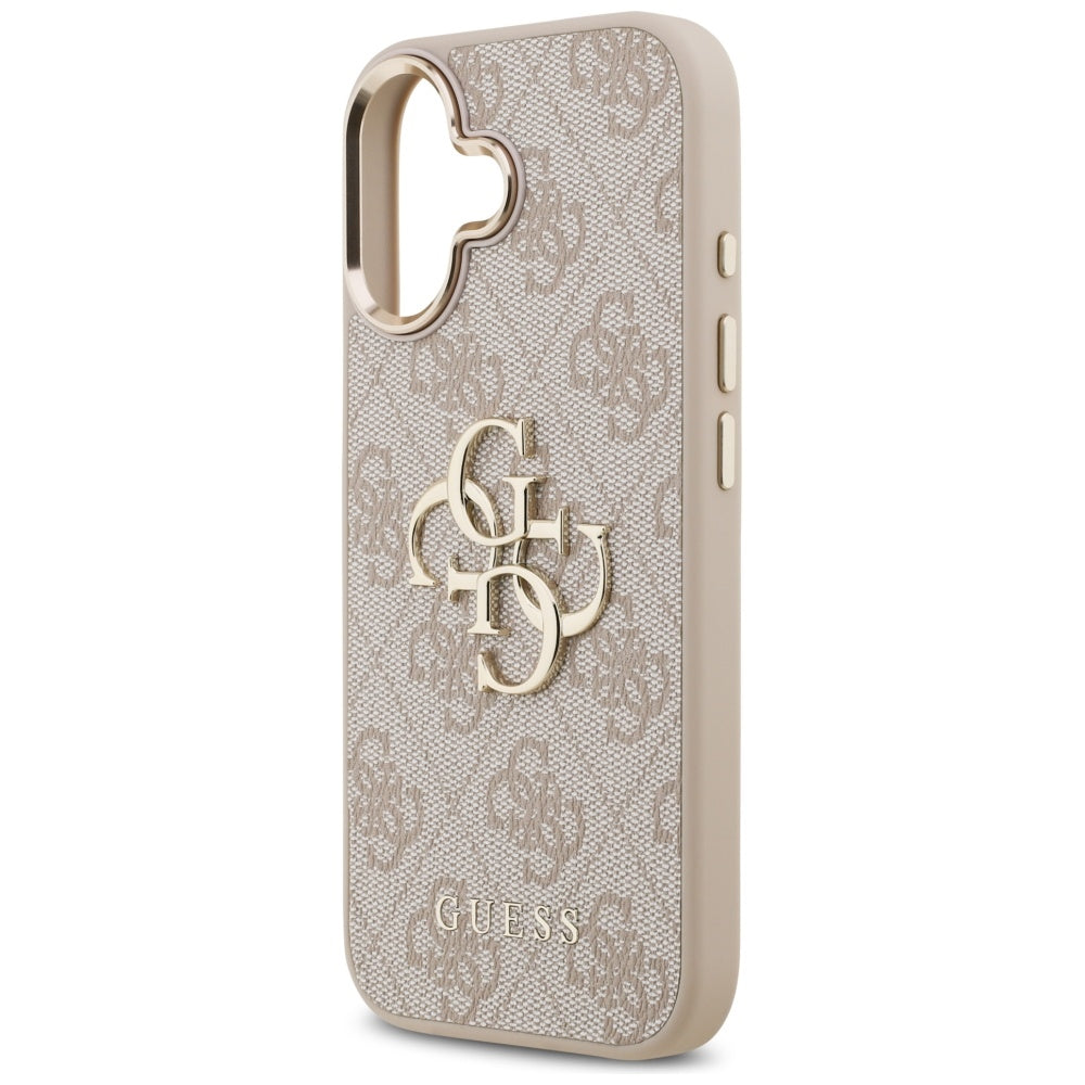 Husa pentru Apple iPhone 17, Guess, Big 4G Logo Classic, Roz Aurie