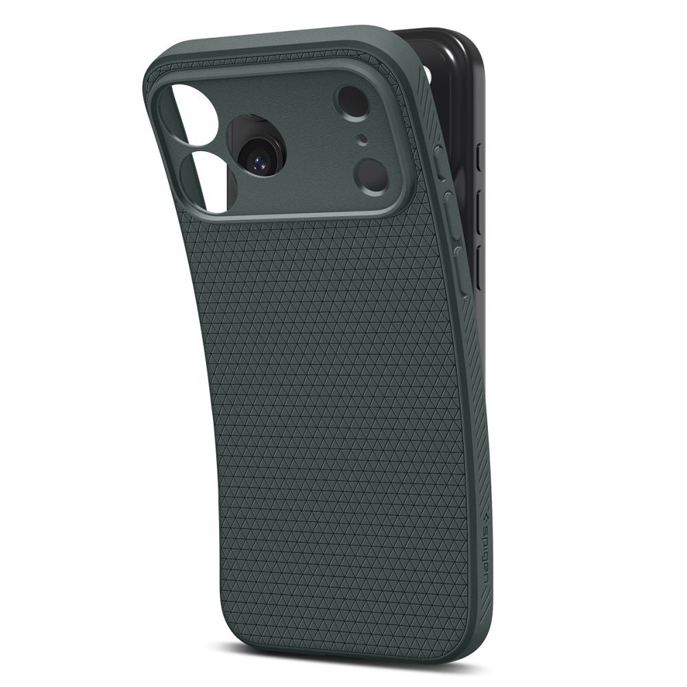 Husa pentru Apple iPhone 17 Pro Max, Spigen, Liquid Air, Verde ACS10267