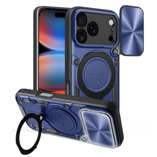 Husa pentru Apple iPhone 17 Pro Max, Techsuit, CamGuard Pro, Albastra