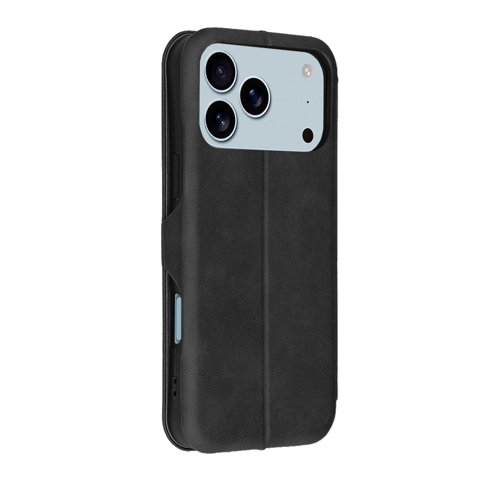 Husa pentru Apple iPhone 17 Pro Max, Techsuit, Safe Wallet Plus, Neagra