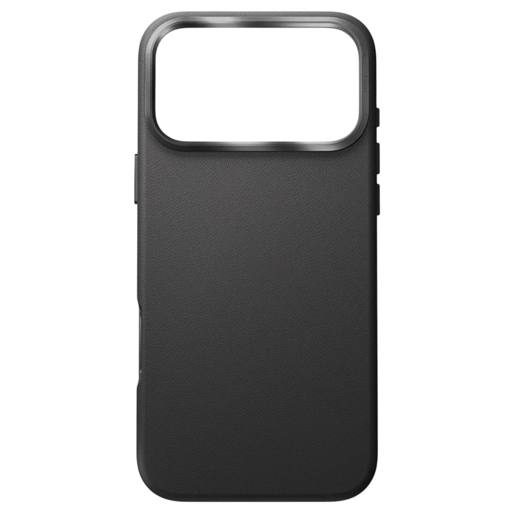 Husa pentru Apple iPhone 17 Pro Max, UNIQ, Lyden Leatherette, Neagra