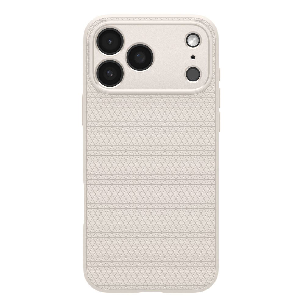 Husa pentru Apple iPhone 17 Pro, Spigen, Liquid Air, Bej