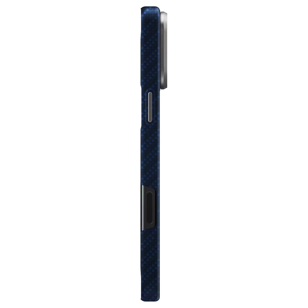 Husa MagSafe pentru Apple iPhone 17 Pro, UNIQ, Keva MagClick, Bleumarin