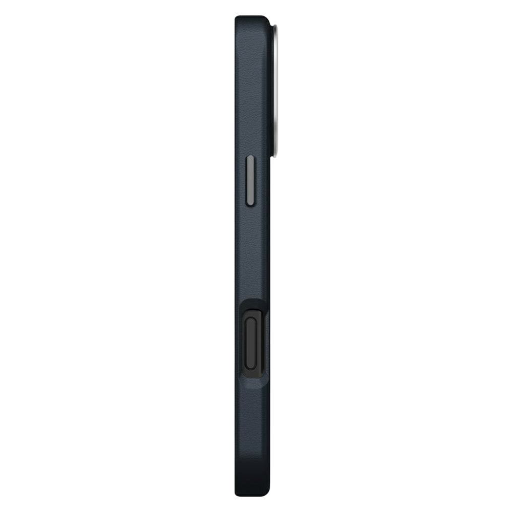 Husa pentru Apple iPhone 17 Pro, UNIQ, Lyden Leatherette, Albastra
