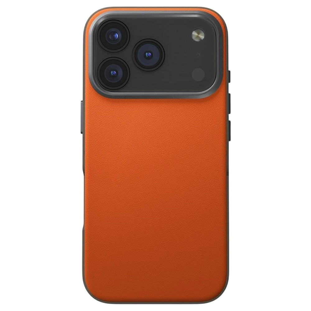 Husa pentru Apple iPhone 17 Pro, UNIQ, Lyden Leatherette, Portocalie Bej