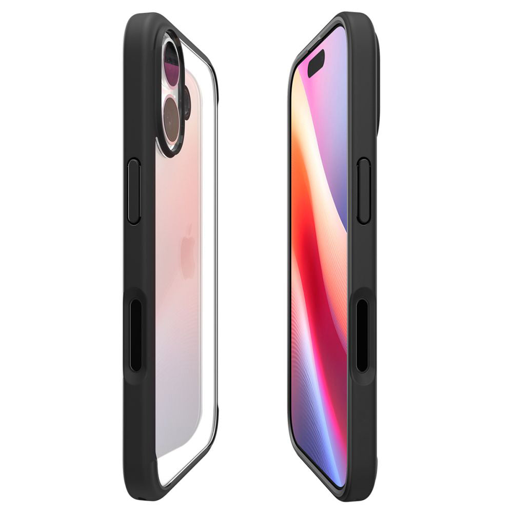 Husa pentru Apple iPhone 17, Spigen, Ultra Hybrid, Neagra Mata ACS10377
