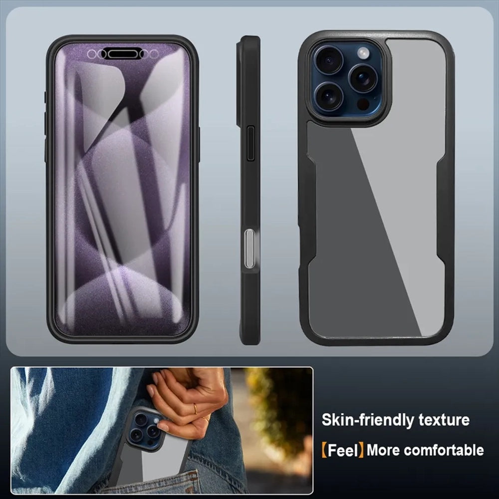 Husa pentru Apple iPhone 17, Techsuit, ColorVerse 360, Albastra