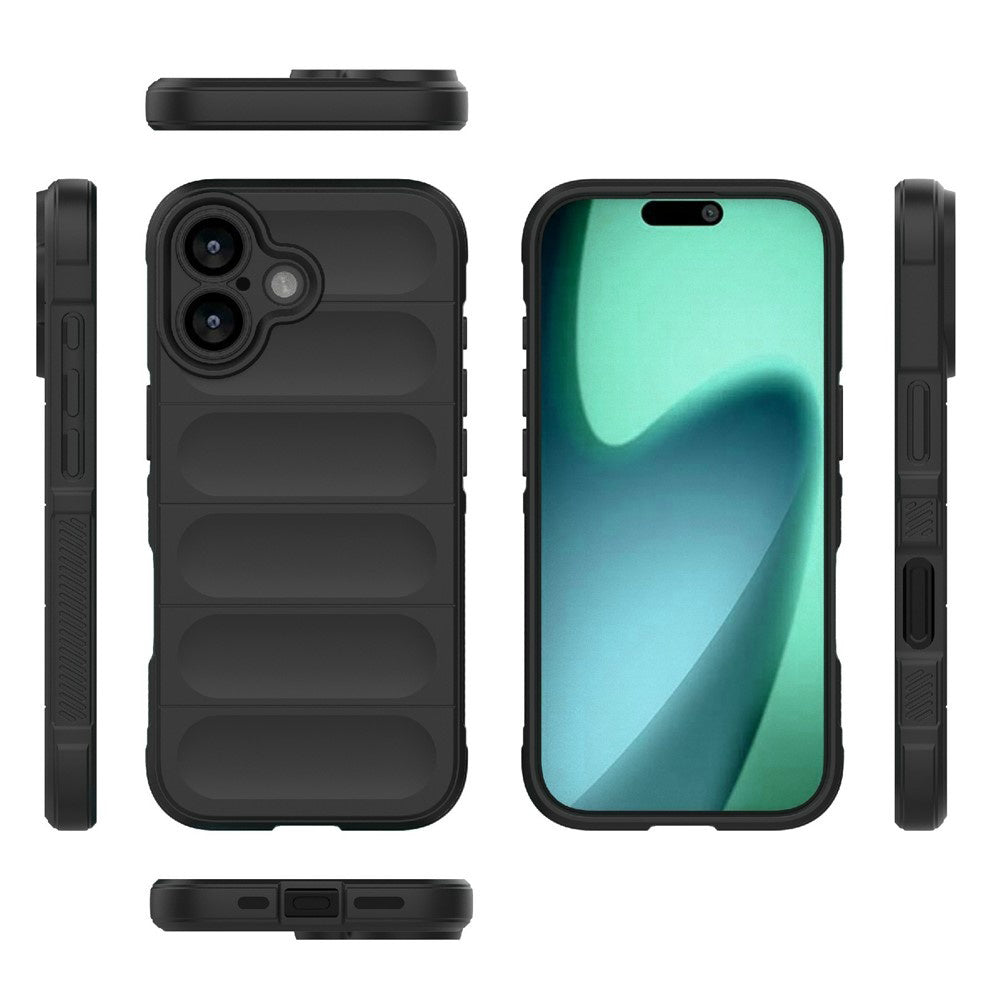 Husa pentru Apple iPhone 17, Techsuit, Magic Shield, Neagra