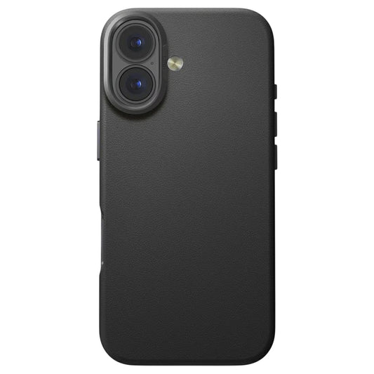 Husa pentru Apple iPhone 17, UNIQ, Lyden Leatherette, Neagra