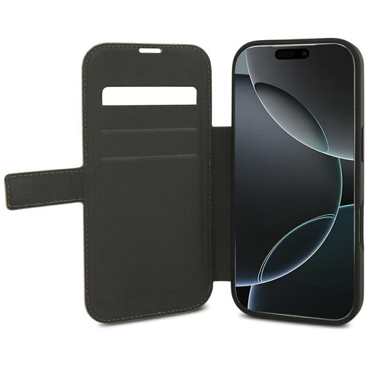 Husa pentru Apple iPhone 18 Pro / 17 Pro, Guess, 4G Metal Logo, Roz