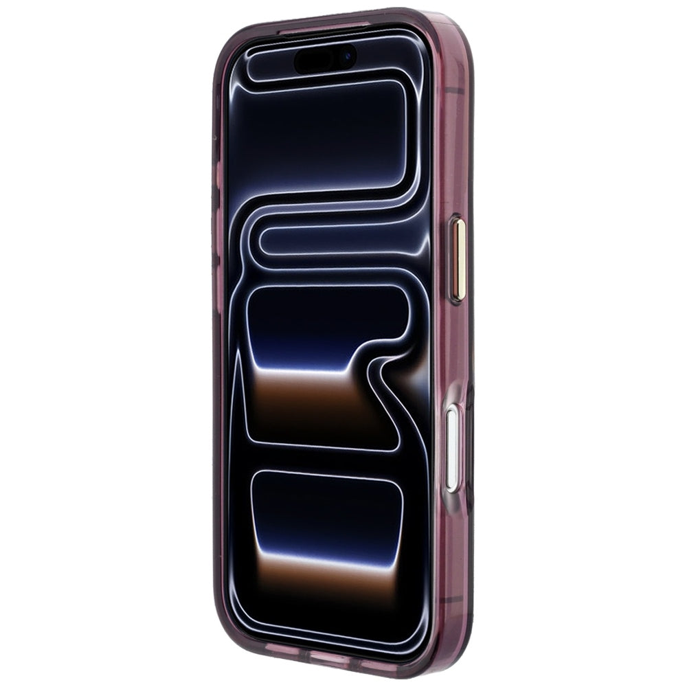 Husa pentru Apple iPhone 18 Pro / 17 Pro, Karl Lagerfeld, IML Big Signature Resin Logo and Metal Frame, Visinie