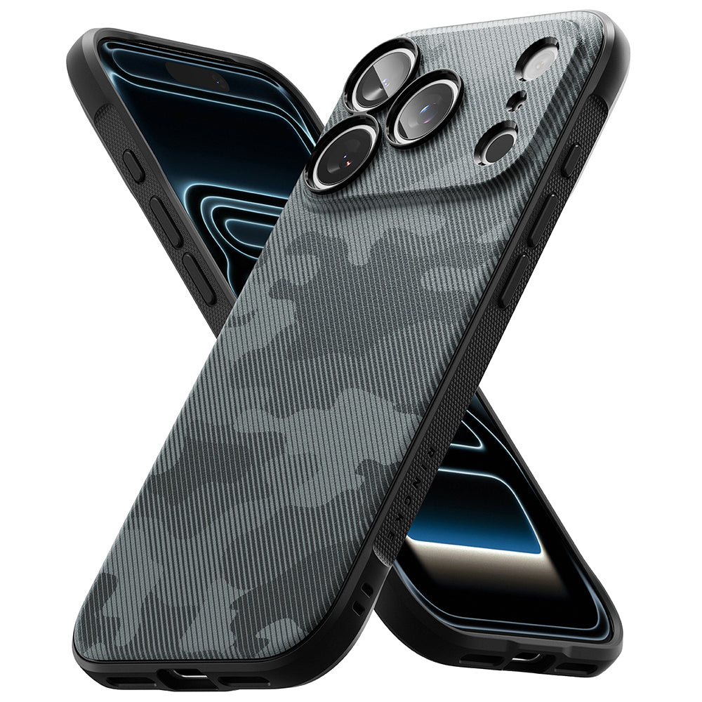 Husa pentru Apple iPhone 18 Pro / 17 Pro, Ringke, Onyx, Camuflaj