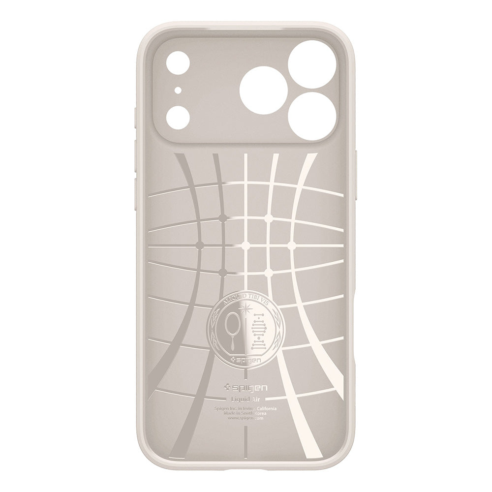Husa pentru Apple iPhone 18 Pro / 17 Pro, Spigen, Liquid Air, Bej ACS12152