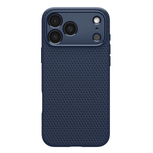 Husa pentru Apple iPhone 18 Pro / 17 Pro, Spigen, Liquid Air, Bleumarin ACS12150
