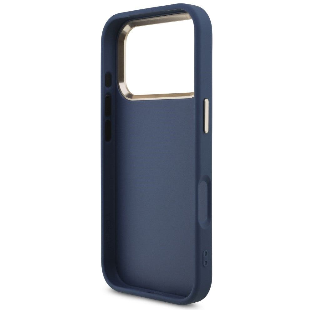 Husa pentru Apple iPhone 18 Pro Max / 17 Pro Max, Guess, 4G Big Classic Logo, Albastra