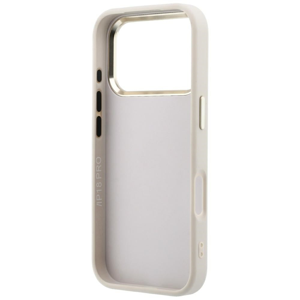 Husa pentru Apple iPhone 18 Pro Max / 17 Pro Max, Guess, 4G Big Resin Logo, Roz