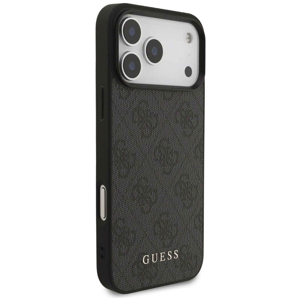 Husa pentru Apple iPhone 18 Pro Max / 17 Pro Max, Guess, 4G Classic Logo, Neagra