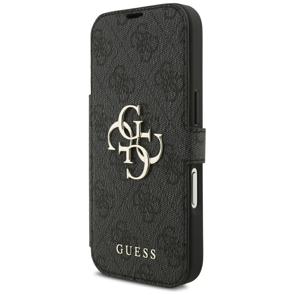 Husa pentru Apple iPhone 18 Pro Max / 17 Pro Max, Guess, 4G Metal Logo, Neagra