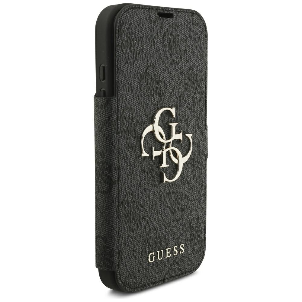 Husa pentru Apple iPhone 18 Pro Max / 17 Pro Max, Guess, 4G Metal Logo, Neagra