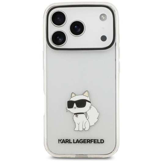 Husa pentru Apple iPhone 18 Pro Max / 17 Pro Max, Karl Lagerfeld, IML Choupette NFT, Transparenta