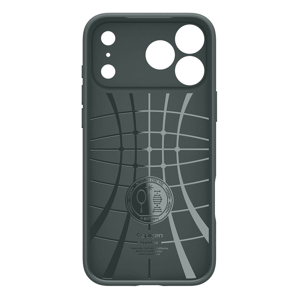 Husa pentru Apple iPhone 18 Pro Max / 17 Pro Max, Spigen, Liquid Air, Verde ACS12113