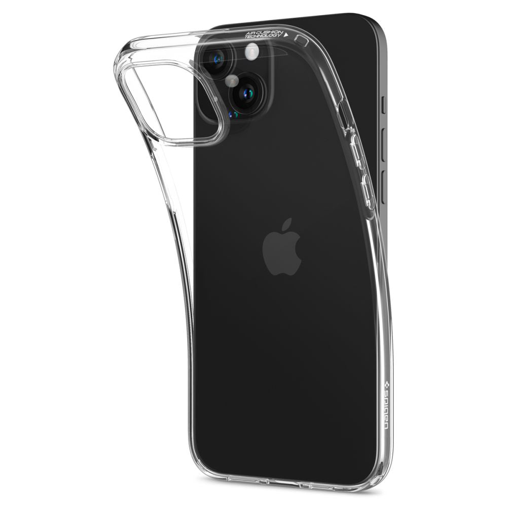 Husa pentru Apple iPhone 15, Spigen, Liquid Crystal, Transparenta ACS06786